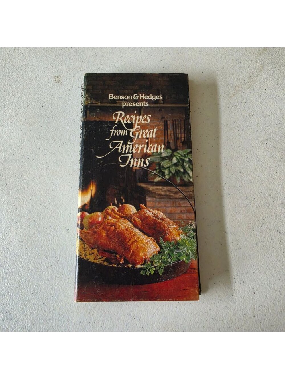 Benson & Hedges Recipes From Great American Inns Spiral Cookbook 1981 Pre-Owned